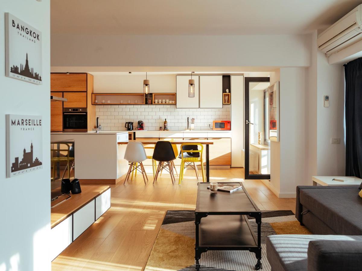 Central Modern Design Apartment Букурещ Екстериор снимка
